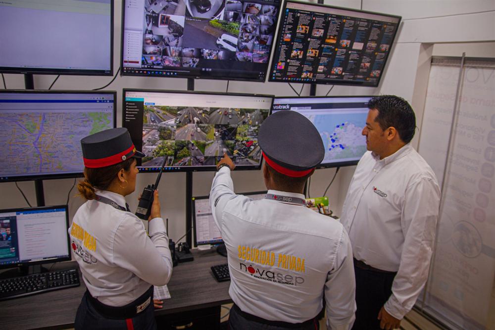 Sala de monitoreo y CCTV