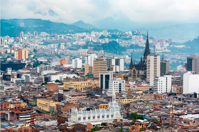 ciudades más seguras de Colombia - Manizales