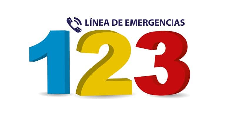 líneas de emergencia en Colombia